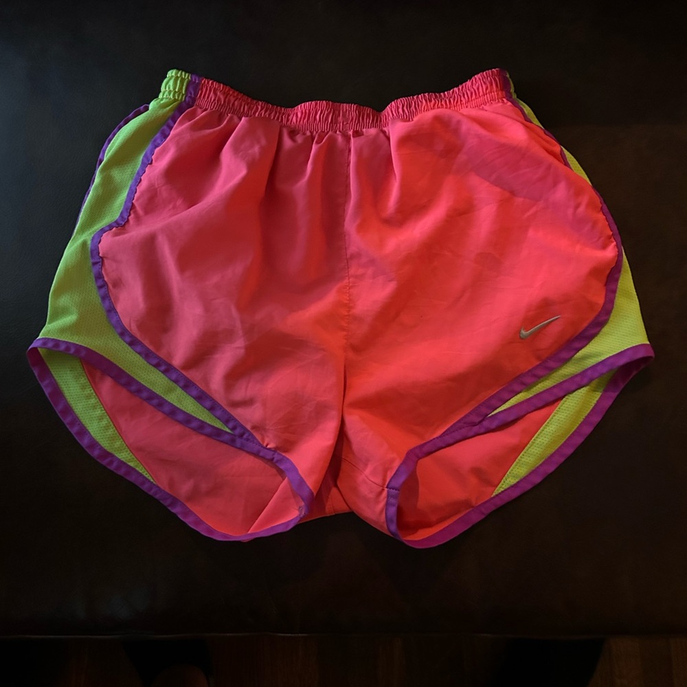Nike Women's Bright Pink Athletic Shorts